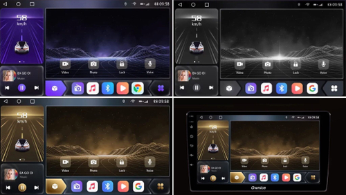 Штатная магнитола OWNICE OL-1792-Q для Kia Seltos 2019-2023 на Android 10.0