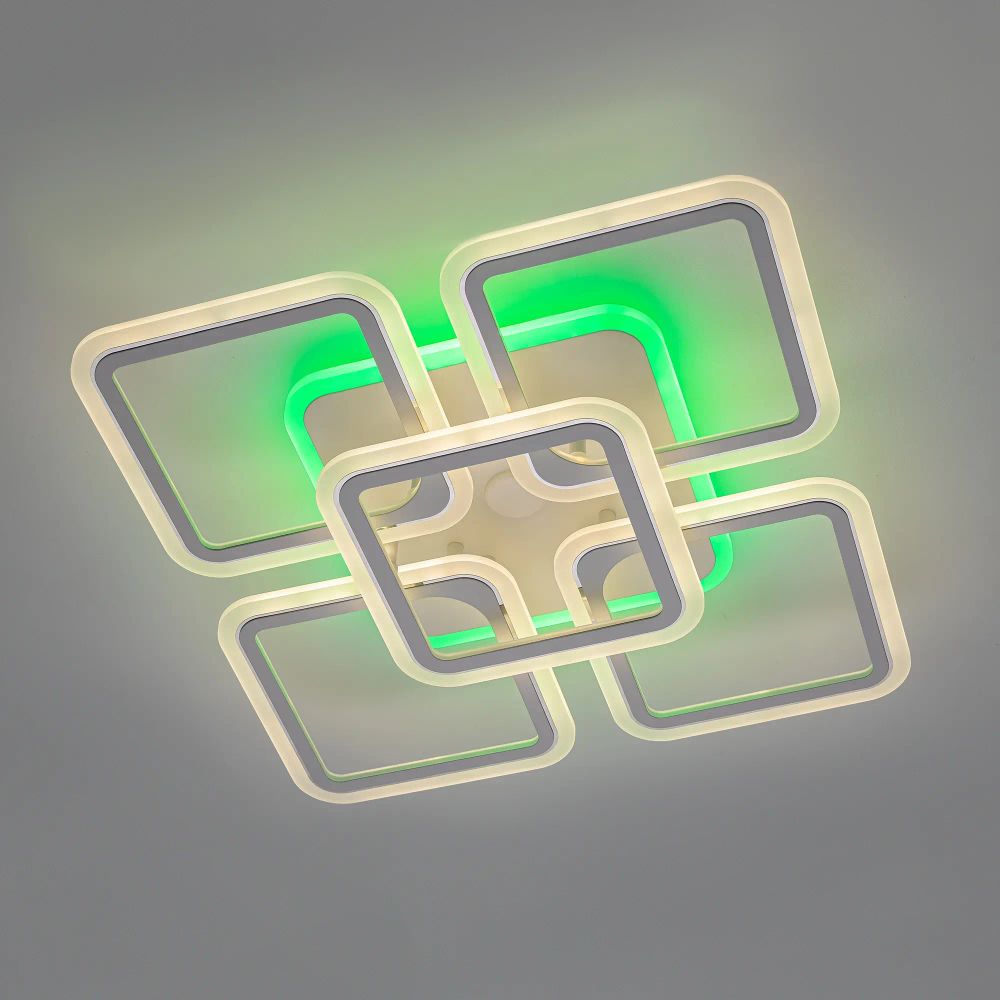 Citilux Марсель Смарт CL232A150E RGB Умная люстра Белая