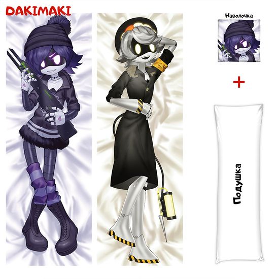 Дакимакура Узи и Эн Дроны Убийцы арт. 1211