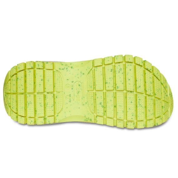 Crocs EVA Classic Light Wheel Thick Sole 'Acid Yellow'