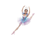 Фирменная кукла Барби, позирующая брюнетка Ballet Wishes в костюме балерины, пачке, тиаре и пуантах