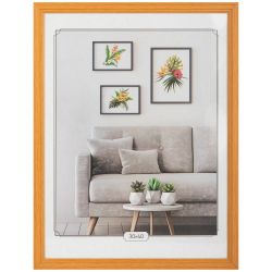 Фоторамка Image Art С22 МДФ универсальная 30х40 цвет янтарь вставка прозрачный пластик | Image Art