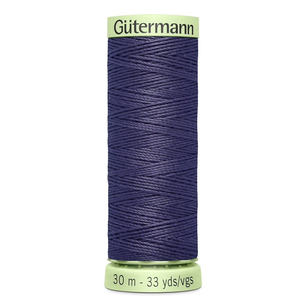 Нить Top Stitch 30/30 м для декоративной отстрочки, Gutermann, 575 св.черничный