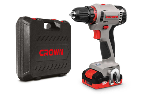 Аккумуляторный шуруповерт CROWN CT21081H-2 BMC