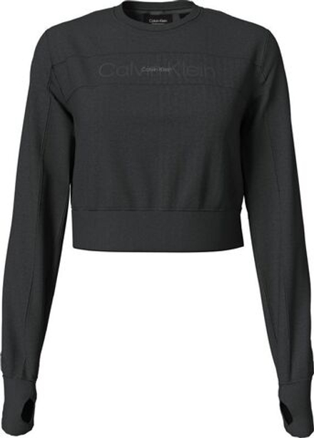 Женская теннисная куртка Calvin Klein PW Pullover - black beauty