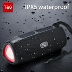 Беспроводная колонка TG-344 (10W/TF/USB/FM) LED Light