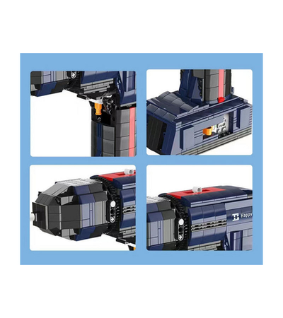 Конструктор RCM шуруповерт (1026 деталей)