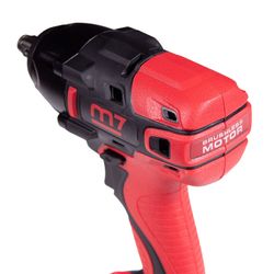 MIGHTY SEVEN (DW-401A) Гайковерт аккумуляторный ударный 1/2", 813 Нм, 18 В