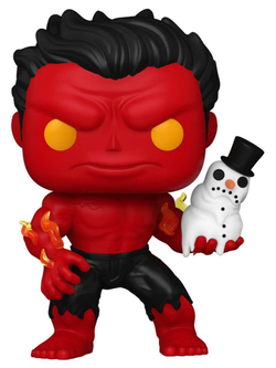 Фигурка Funko POP! Bobble Marvel Holiday S4 Red Hulk (1439) 80034
