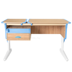 Растущая парта Дэми с навесной тумбой СУТ 42-03 (1205×550 мм)