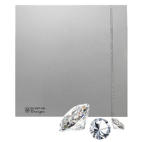 Накладной вентилятор Soler Palau SILENT-100 CZ SILVER DESIGN SWAROVSKI