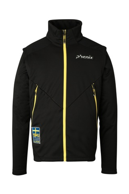 PHENIX 25/26 куртка горнолыжная софтшелл ( виндстоппер) TEAM SWE EFM25KT06SWE Sweden Soft Shell Convertible Jacket
