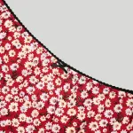 Юбка One Two Midi Lolita Red Flower