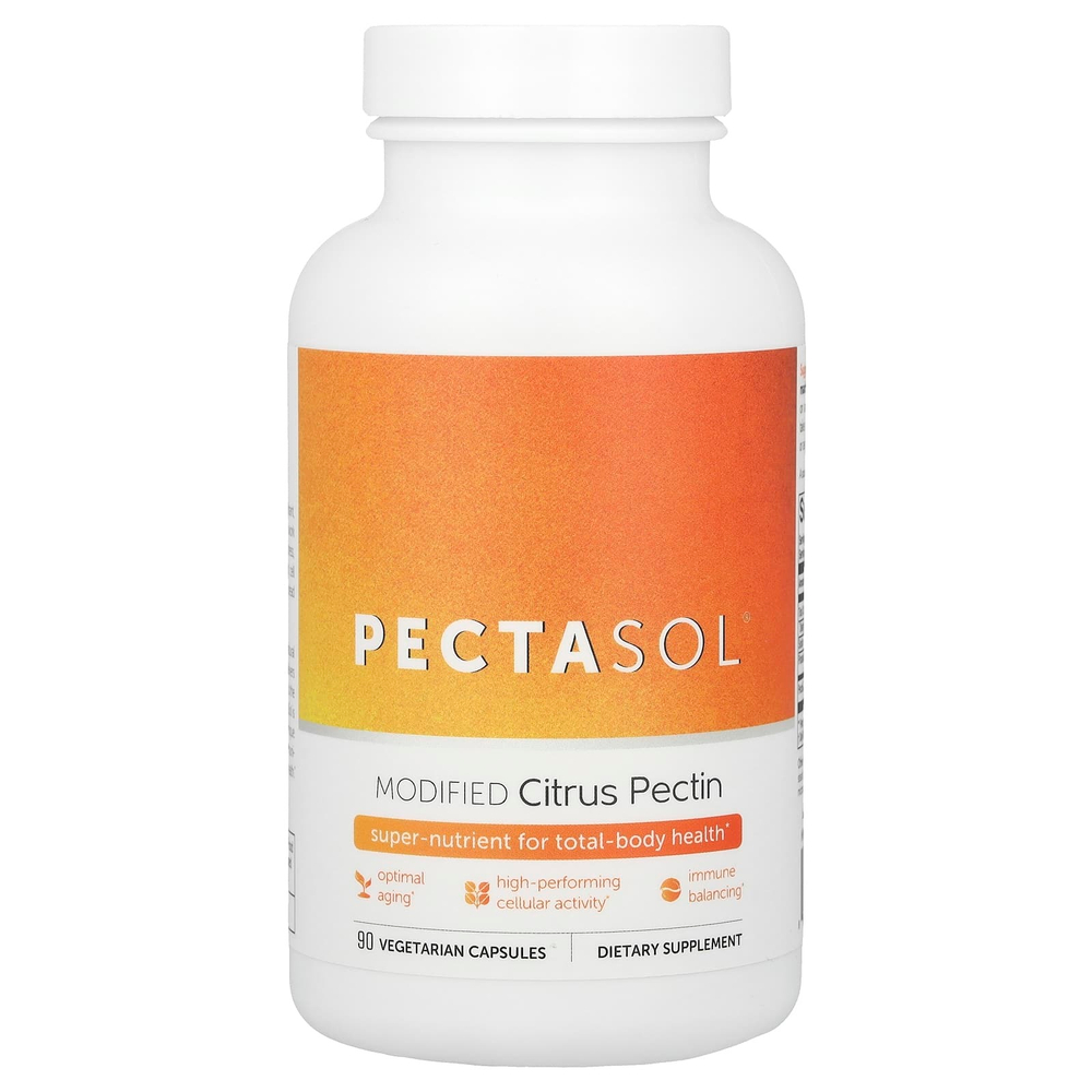 Econugenics, Модифицированный цитрусовый пектин PectaSol®, 90 вегетарианских капсул