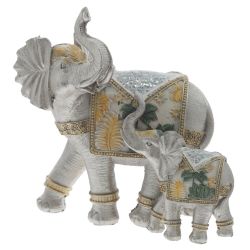 GAEM Фигурка декоративная "Слоны", L19 W10,5 H19,5 см