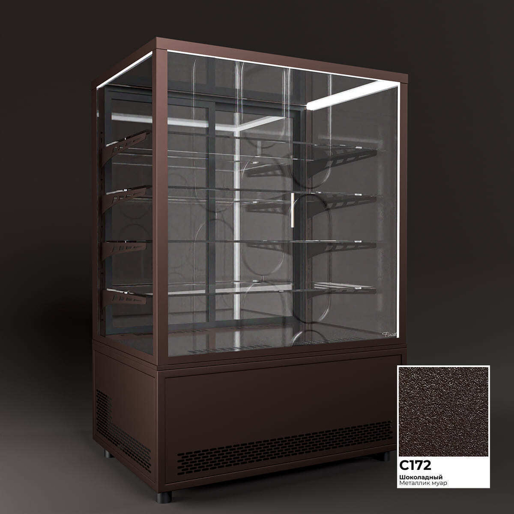 Напольная холодильная витрина Finist, 4 полки