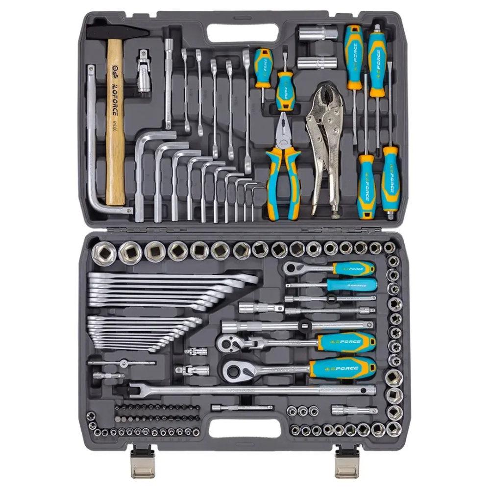 Набор инструментов 142пр.1/4'',3/8'',1/2'' ILOforce IF-41421-5