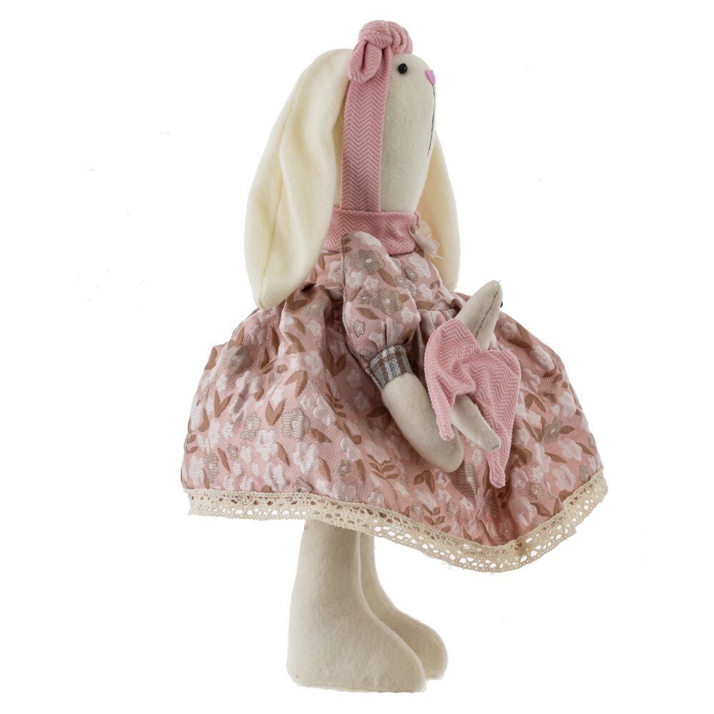 GAEM Игрушка набивная "Заяц/Зайка", L16 W10 H35 см, 2в.