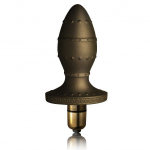 Анальная вибропробка Dominus - 11 см. (Цвет: бронзовый)