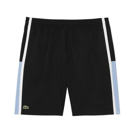 Теннисные шорты Lacoste Sport Colourblock Panels Lightweight - black/white/blue