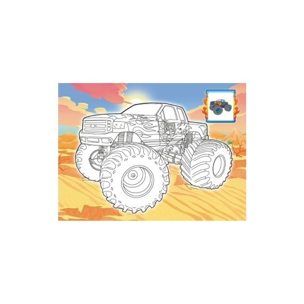 Раскраска А4 Белая Ворона Бигфуты, 16стр.