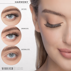 Nanolash DIY Eyelash Extensions - Пучки ресниц без узелков, 36 шт.