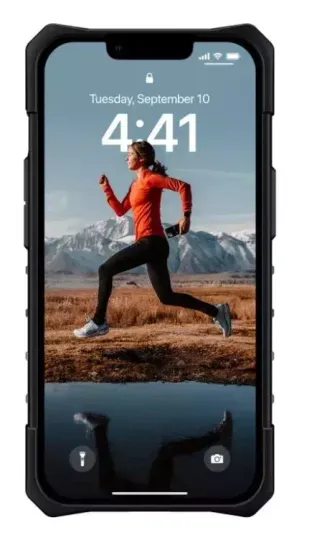 Чехол Uag Plasma для iPhone 14 6.1", цвет прозрачный (Ice)