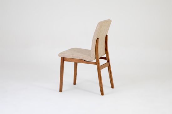 Стул Франк (дуб/тон 004 светлый дуб с коричневой патиной/ткань 3-100 C Oxford 100)