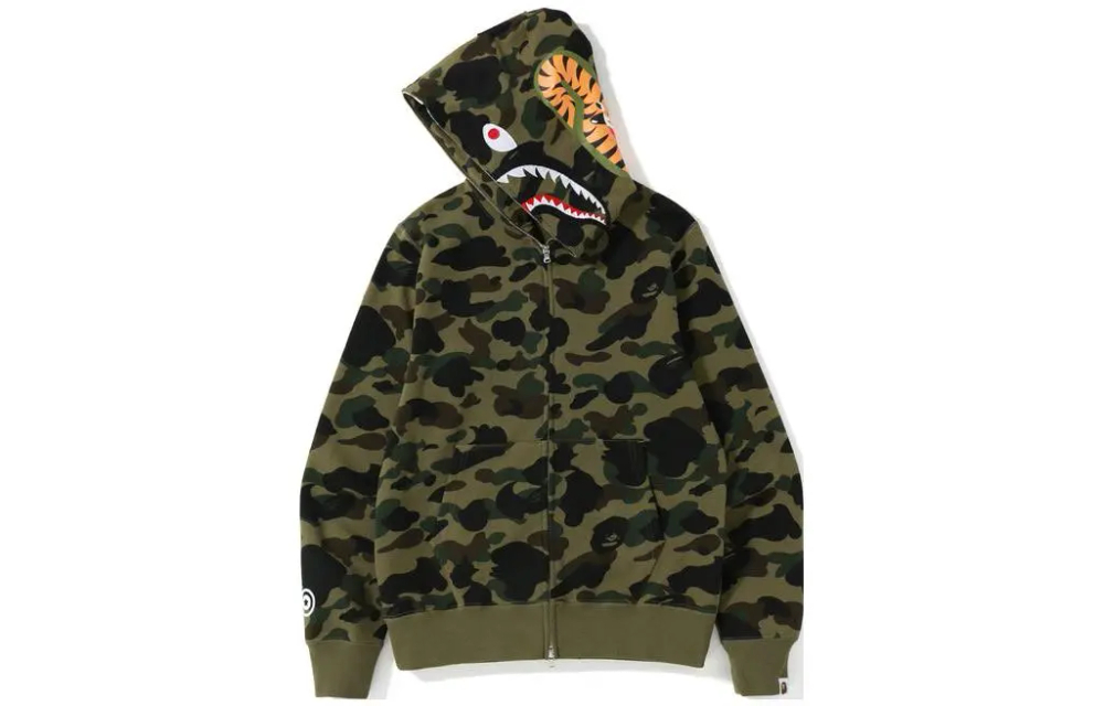 A Bathing Ape 1st Camo Shark Wgm Full Zip Худи