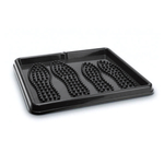 Лоток для обуви черный 43*39 5 0301