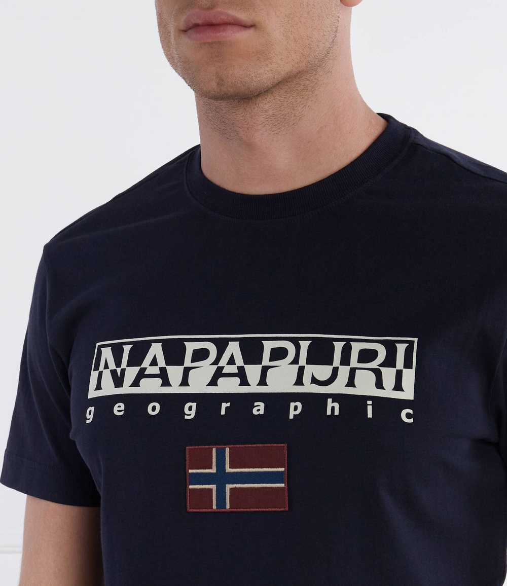 Футболка s-ayas Napapijri - темно-синий(NP0A4GDQ)