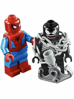 Конструктор Lari Spider Man 11500 Реактивный самолет Человека-Паука против робота Венома 389 деталей