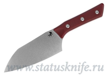 Нож Microtech Kitchen Santoku G-10 3200-10MR Merlot