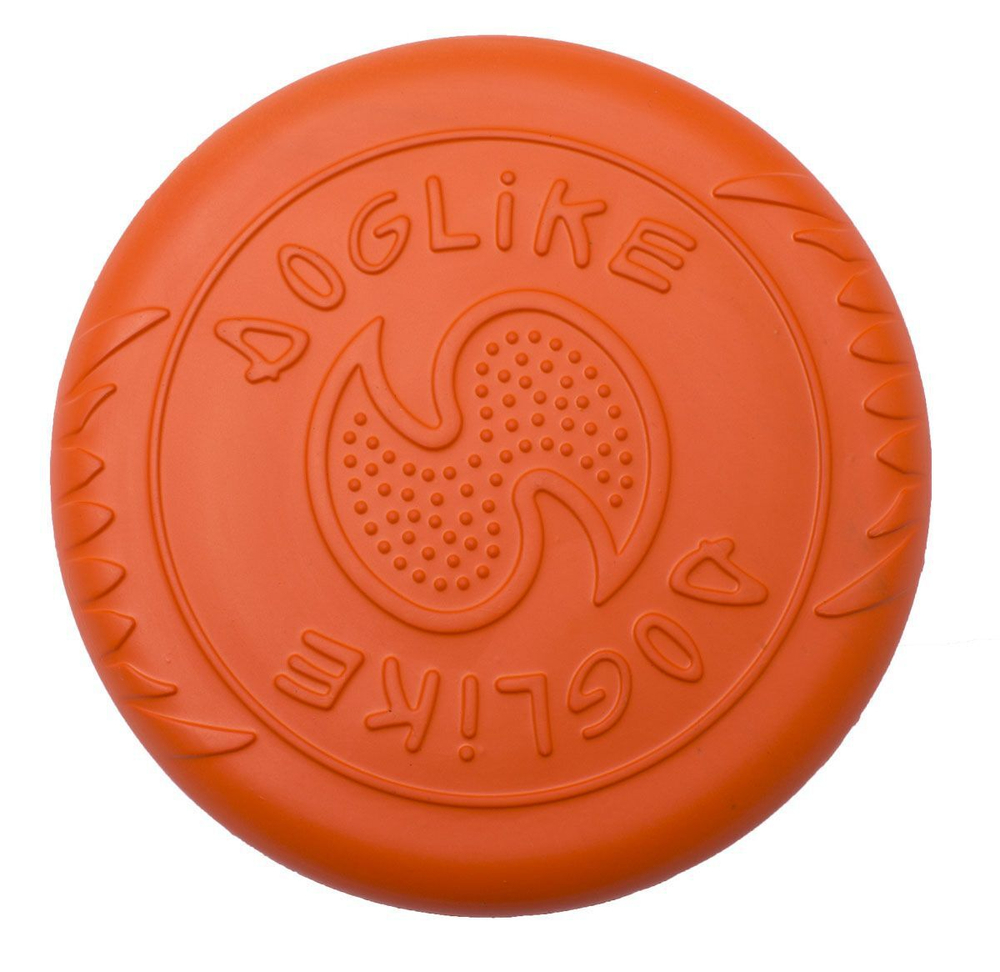 Летающая тарелка Doglike  для собак и щенков весом 10-20 кг средняя (М)22см