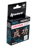 Леска для рыбалки Nisus MONOLIT Nylon Transparent 0,091mm/50m (N-MO-0.091-50)