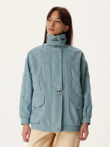 Парка АУРА, голубой