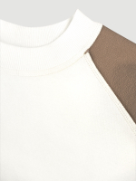 Свитшот с рукавом реглан Mjölk Экрю/Cocoa