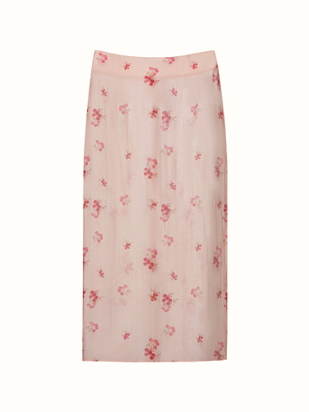 Юбка с подъюбником «рябина»