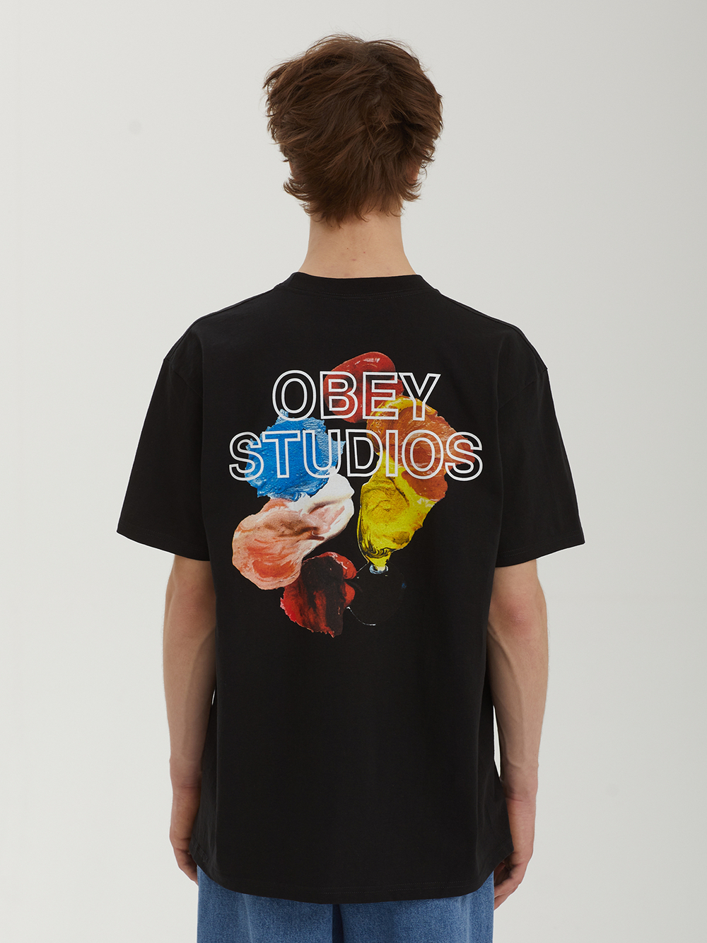Мужская Футболка Obey Studios Palette