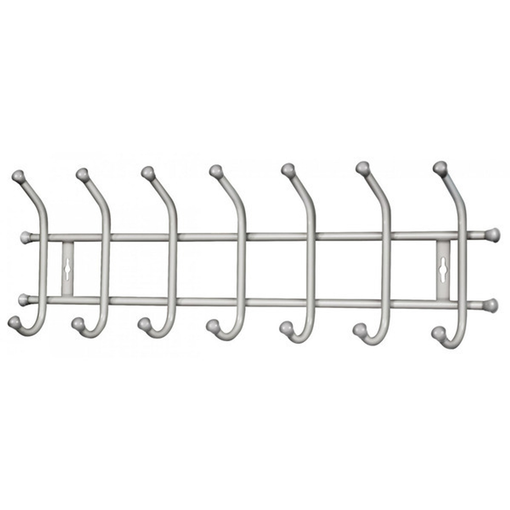 Вешалка настенная 68,5*21,5*8,5см матовый белый ВНТ7/МБ