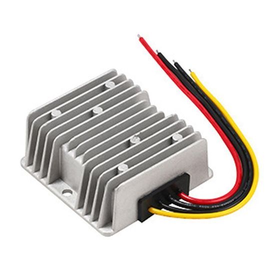 Стабилизатор-преобразователь 8-40В в 12В 10А (120W) для ДХО и светодиодных ламп