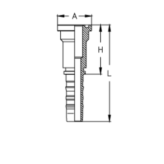 Фитинг DN 20 SFS 1 47.6 CS