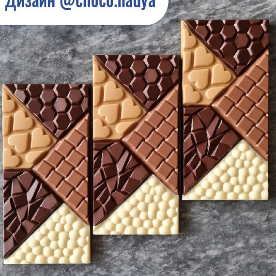 866 | Форма для шоколадных изделий (275*175 мм)