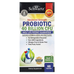 BioSchwartz, пробиотик улучшенной силы действия, 60 капсул