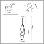 Подвесной светильник Odeon Light Space 4891/32L