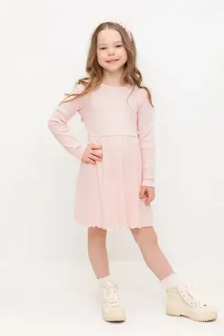 платье  для девочки  КР 5920/розовый кварц к532