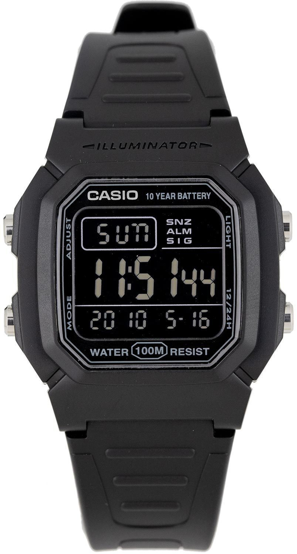 Японские наручные часы Casio Collection W-800H-1B