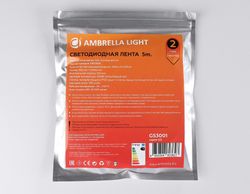Ambrella Светодиодная лента Ambrella Light GS3001 2835 60Led /6W m/ 24V IP20 3000K 5m LED Strip 24V GS3001