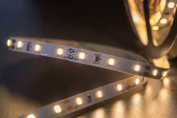 Светодиодная лента SWG 4,8W/m 60LED/m 2835SMD теплый белый 5M 001694