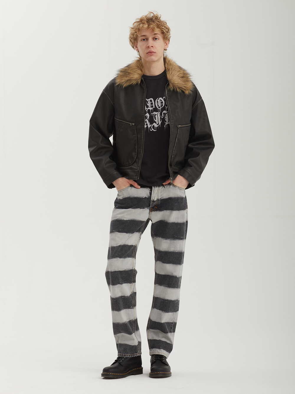 Мужской Бомбер Swarm Varsity